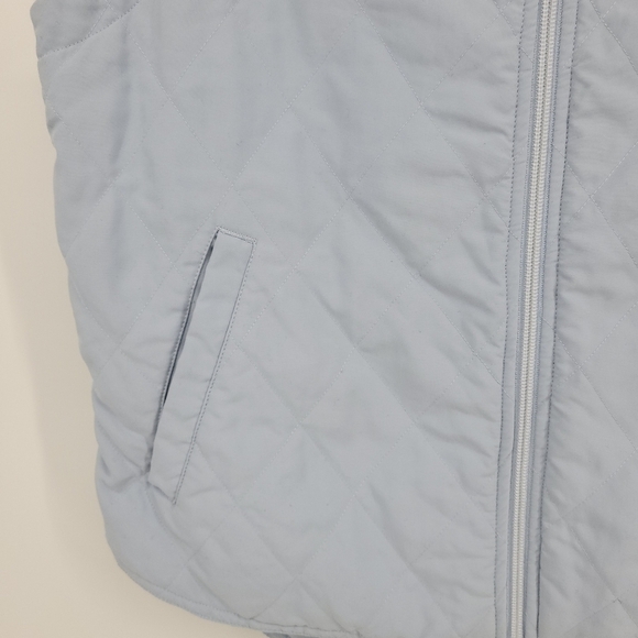 Adidas Womens Quilted Pattern Zip-Up Vest Size L - Picture 7 of 11